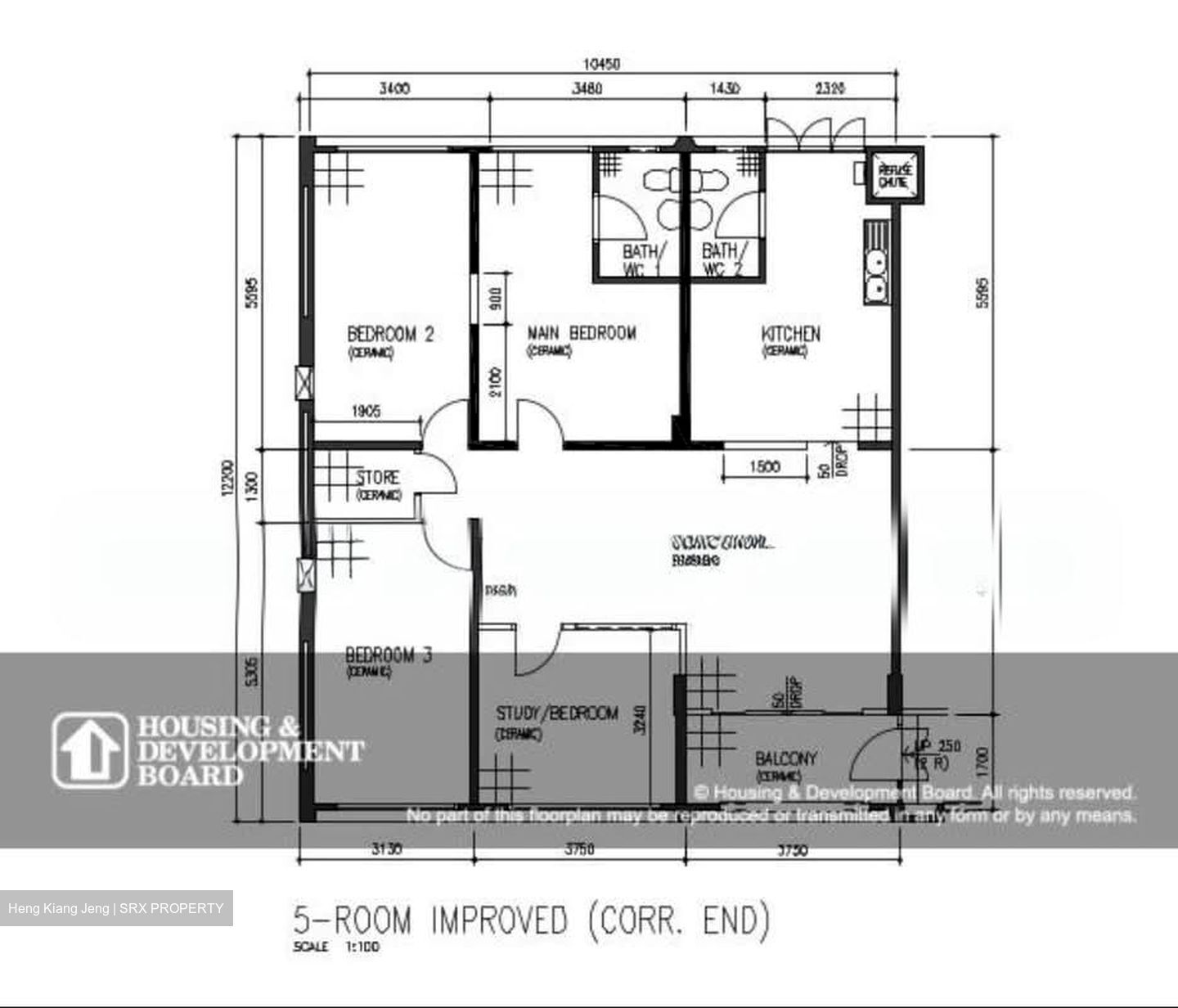 Blk 234 Choa Chu Kang Central (Choa Chu Kang), HDB 5 Rooms #572622151